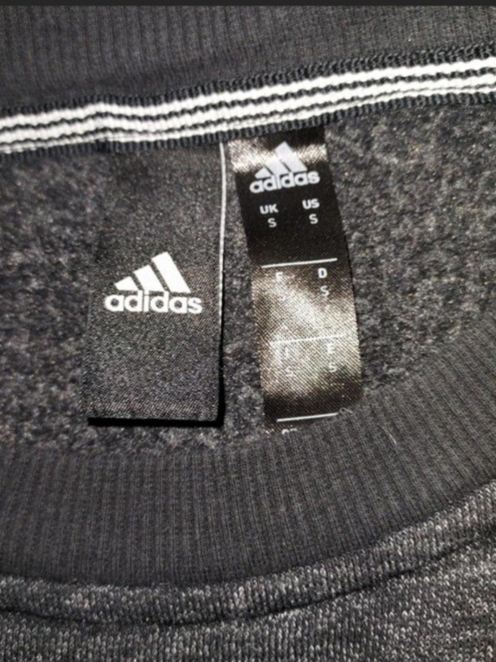 adidas "For Creators Only" Gray & Black Crewneck Sweatshirt - Picture 4 of 6